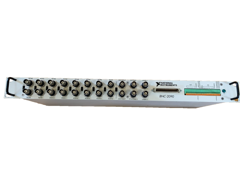 National Instruments BNC-2090 Rack-Mount Terminal Block Breakout Panel
