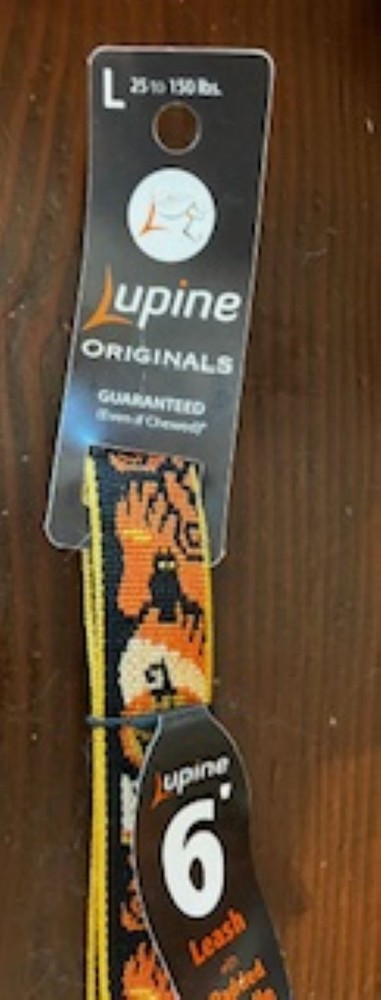 Lupine Dog Collar - Halloween Design