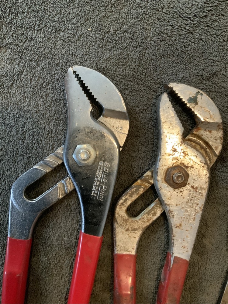 Blue Point 4pc Pliers, Wire Crimper…used.see Pics…