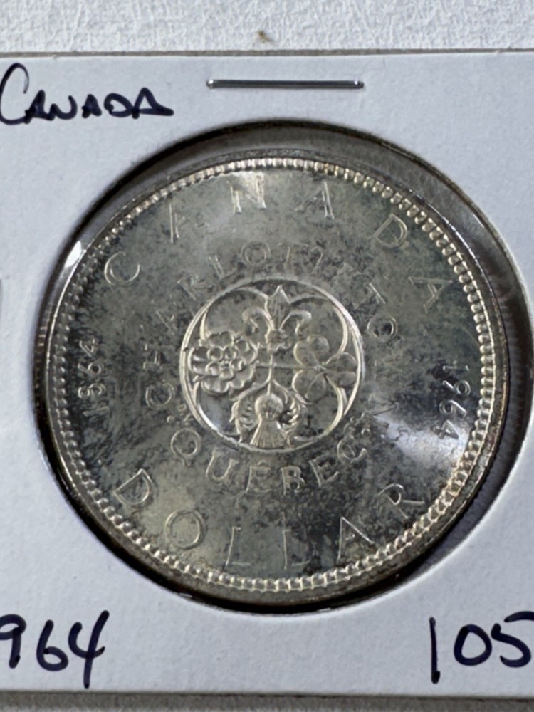 1964 Canada $1 Silver Coin