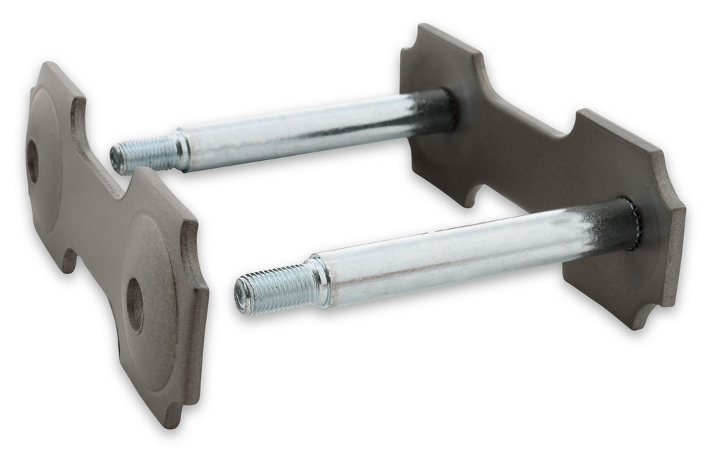 C6ZZ-5776-K Scott Drake Leaf Spring Shackle Kit Gray