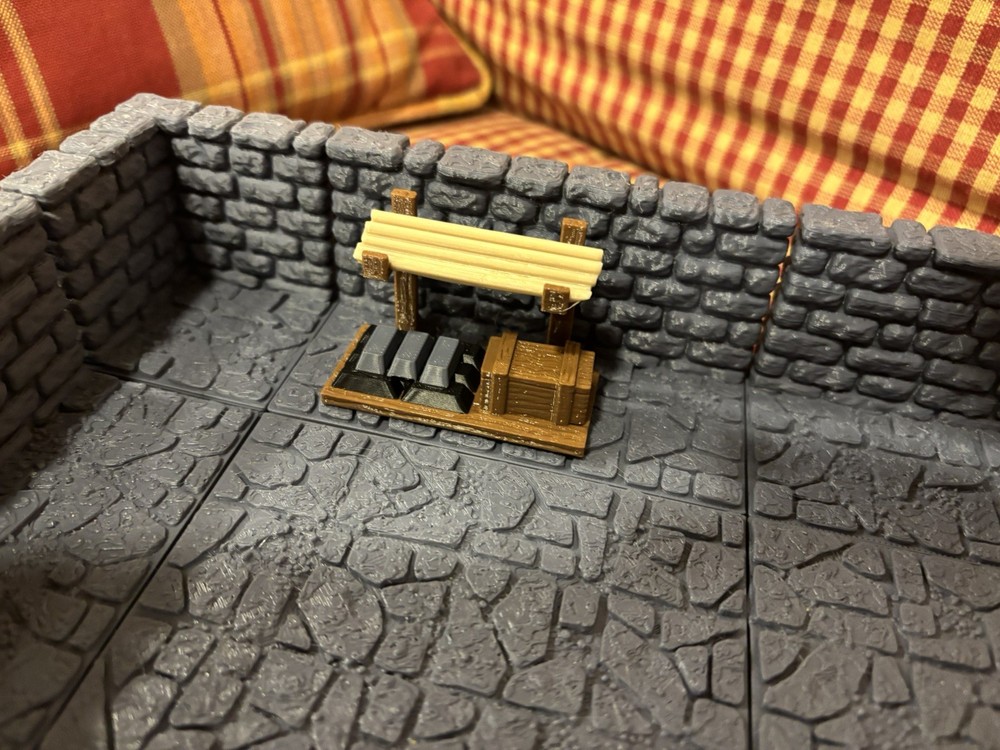 Blacksmith Forge for Tabletop (Dungeons & Dragons, Pathfinder, etc) - Colored