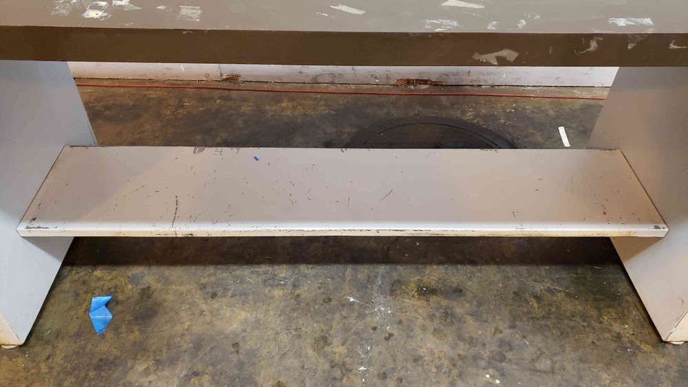 6' Brown and Gray Lab Table(1367AA)