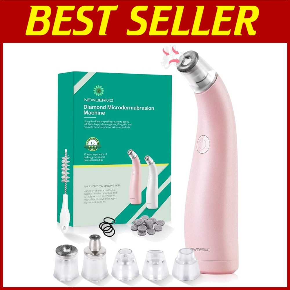 Portable Diamond Microdermabrasion Device