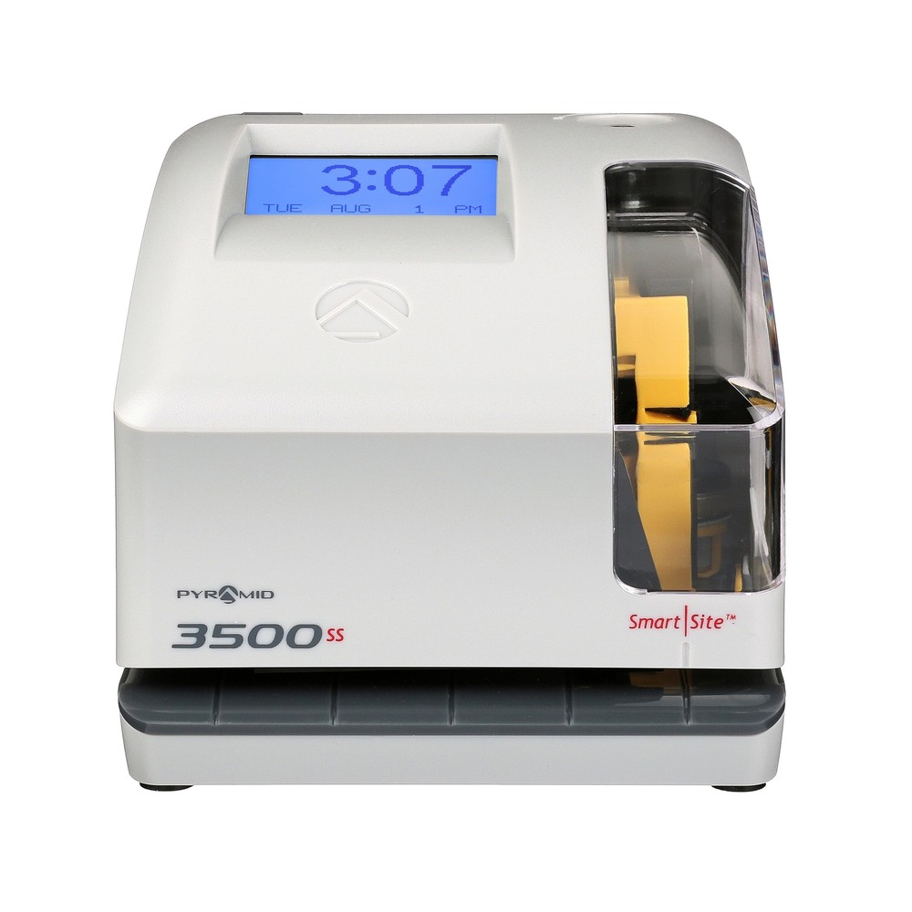 Pyramid Time Systems - Employment Time Clock & Document Stamp [3500ss] with S...