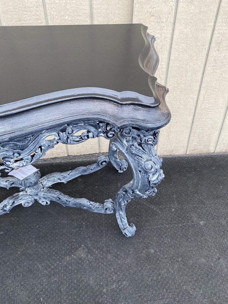 65115 Decorator Hand Carved Console Table Stand