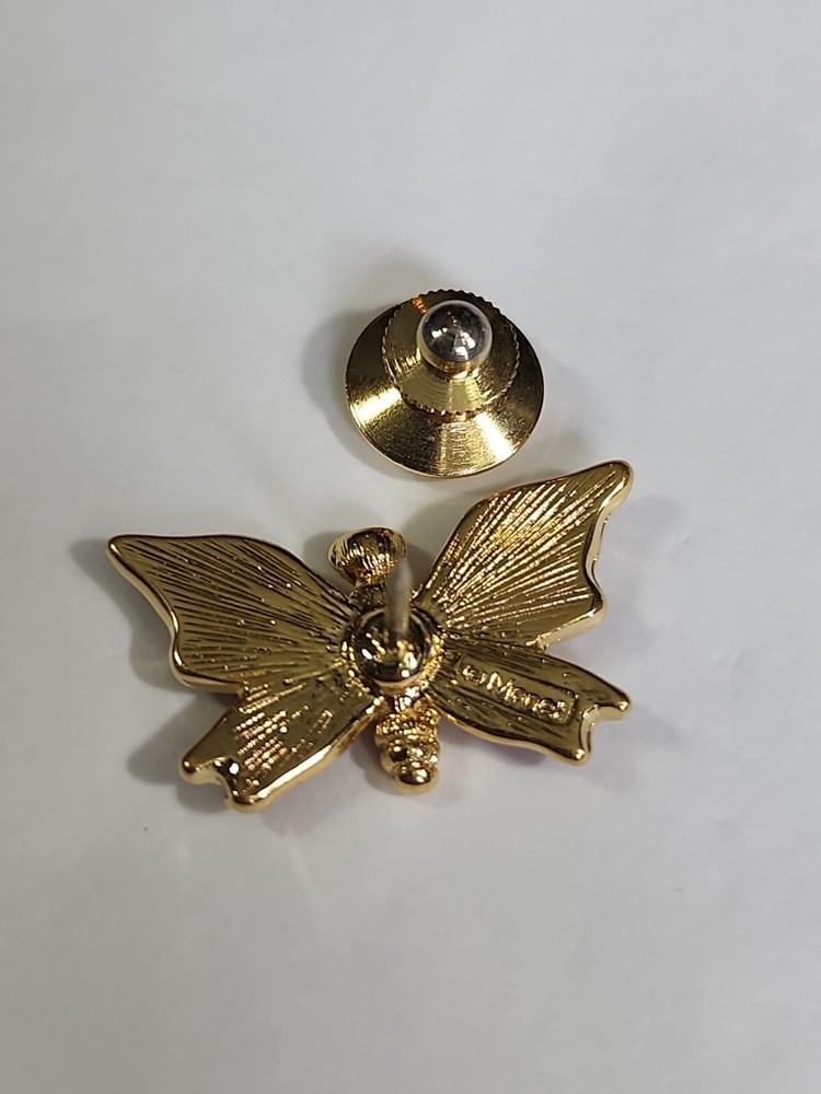 Monet Butterfly Lapel Hat Jacket Pin