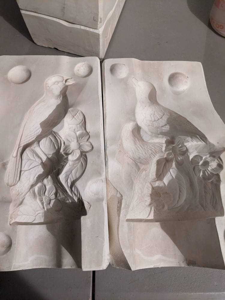 Sparrow Bird Ceramic Slip Mold