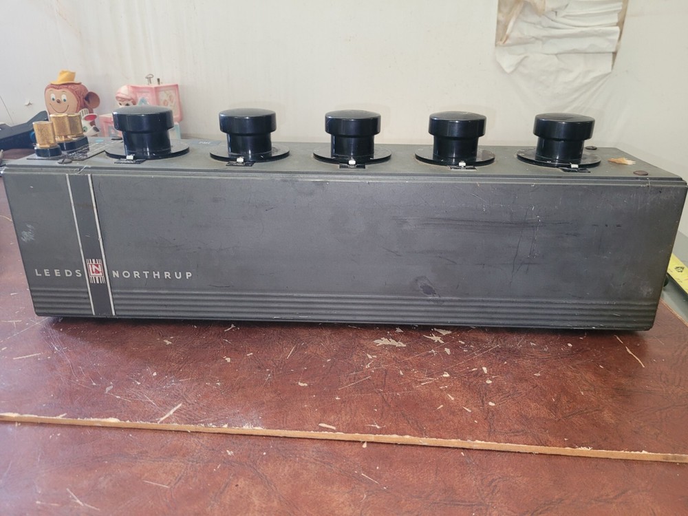 leeds Northrop decade resistor ac-dc 4756