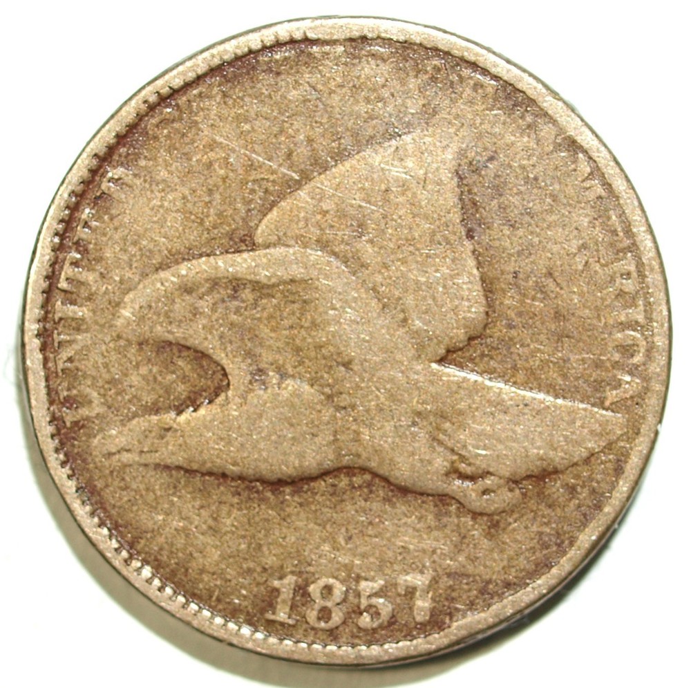 1857 Flying Eagle Cent ☆☆ Circulated ☆☆ Great For Sets 206
