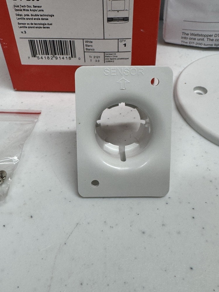 Wattstopper DT-200 Dual Technology Occupancy Sensor Wall/Ceiling Mount