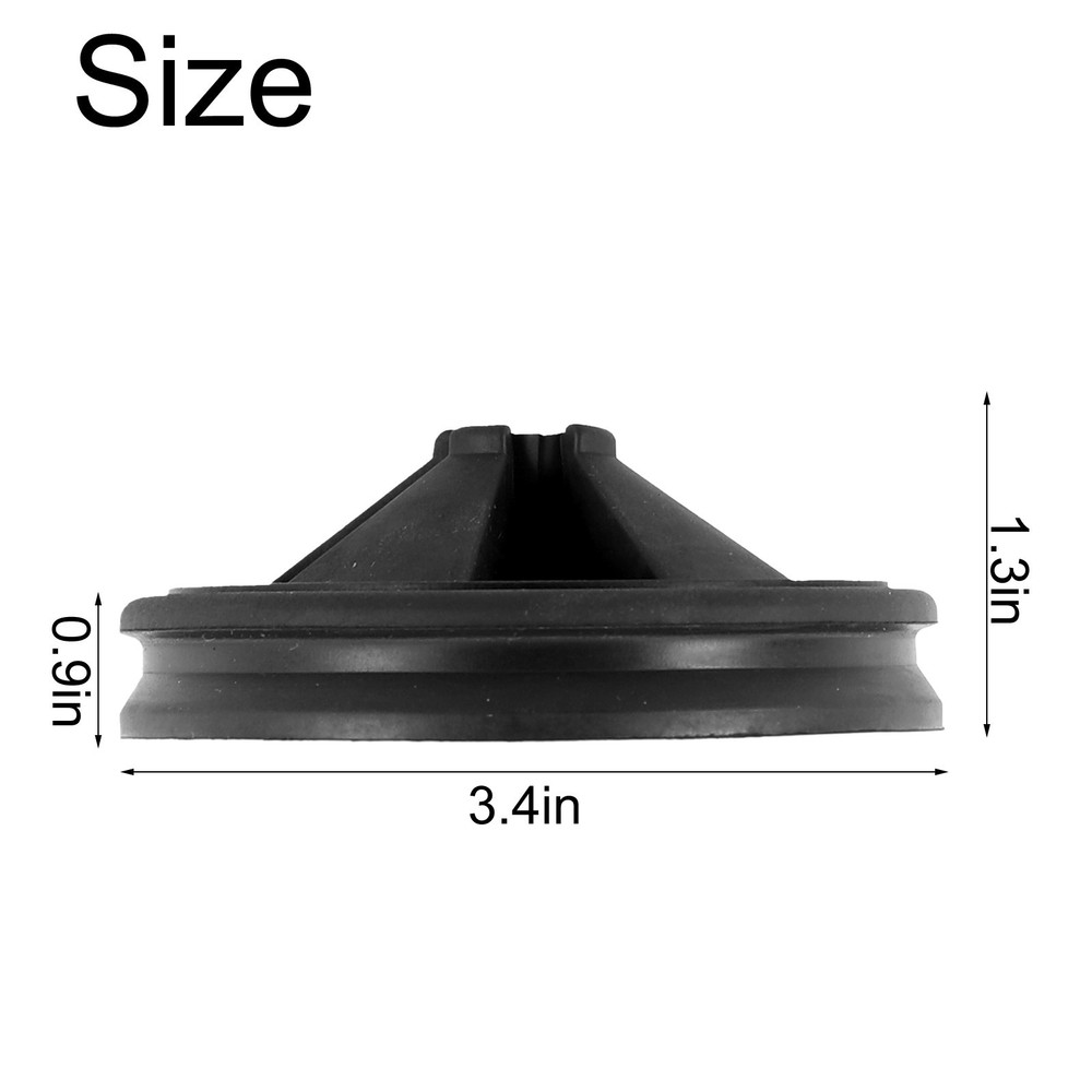 Disposal Splash Guard Garbage Stopper For InSinkErator Black Rubber High Quality
