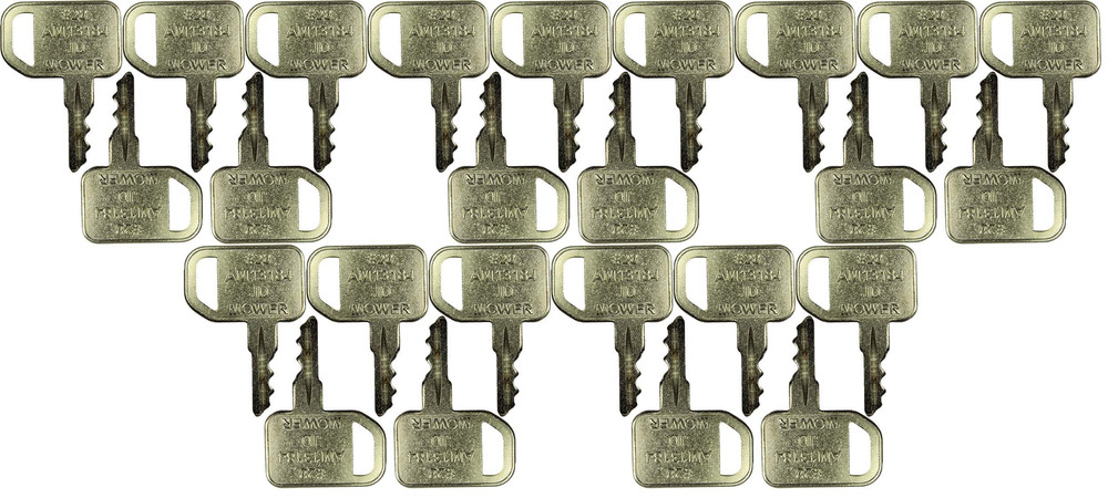 Fits #28 ((JDG) John Deere Gator Replacement Key *25 Pack*