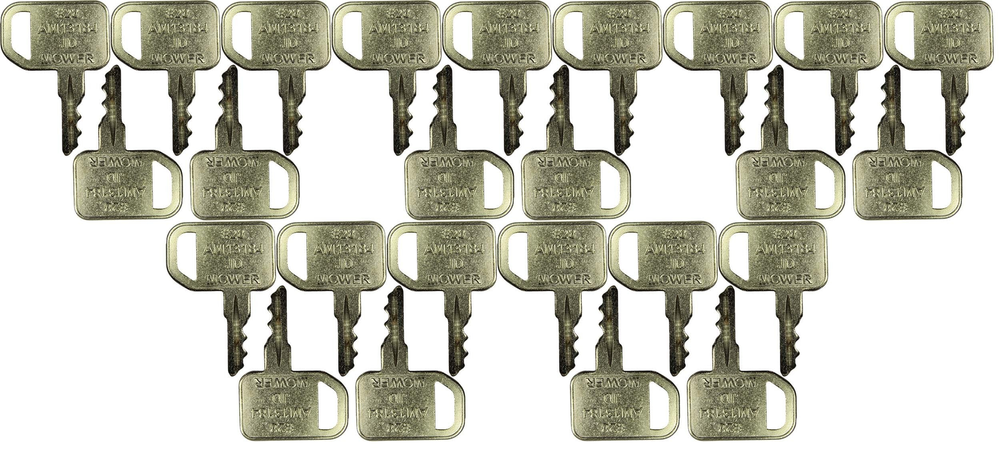 Fits #28 ((JDG) John Deere Gator Replacement Key *25 Pack*