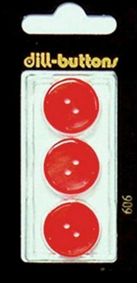 Dill Buttons ~ (0606) - 11/16" - 3 ct