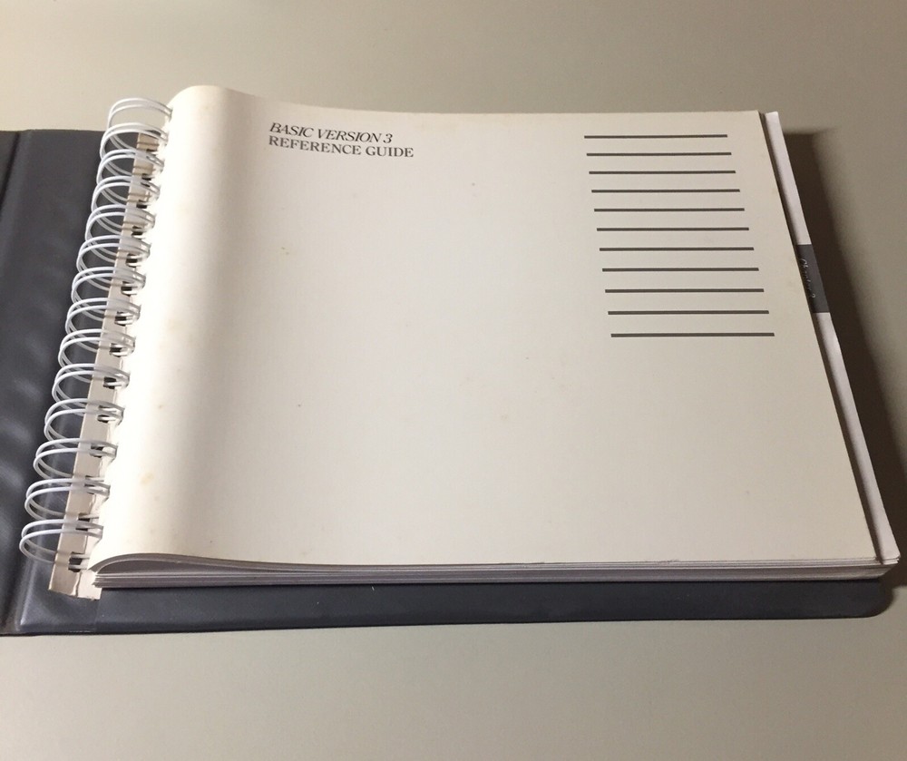 Vintage 1985 COMPAQ MS DOS & BASIC Version 3 Manuals VHTF