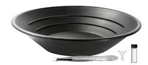 Sluice Monkey 10" Black Gold Pan Panning Kit