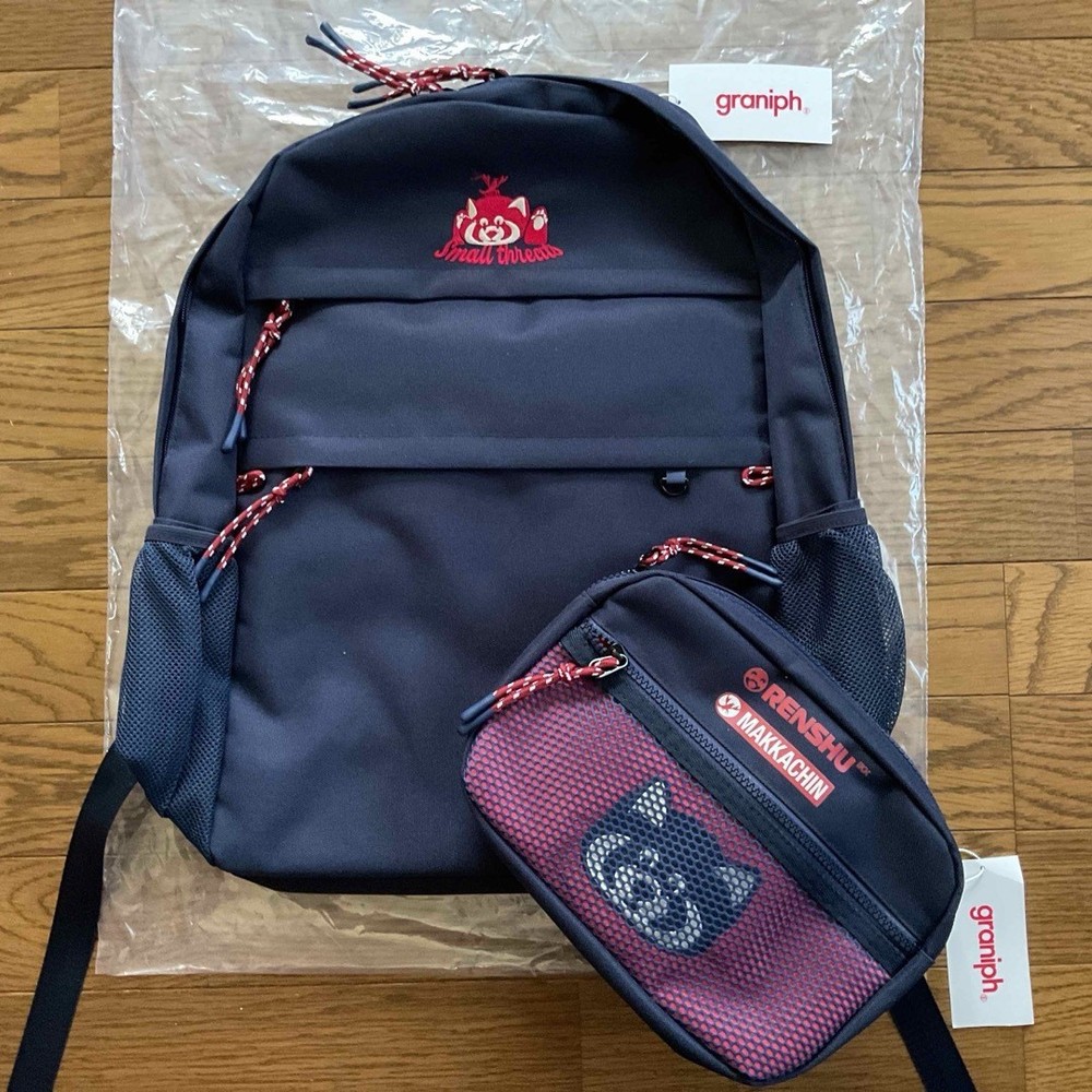 Graniph Ikaku Custom Backpack Waist Bag Mini Set Used From Japan