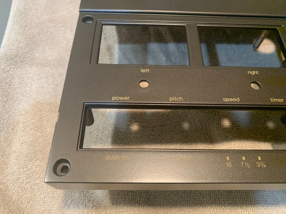 Technics RS-1500US Reel to Reel Player - Very Nice Faceplate