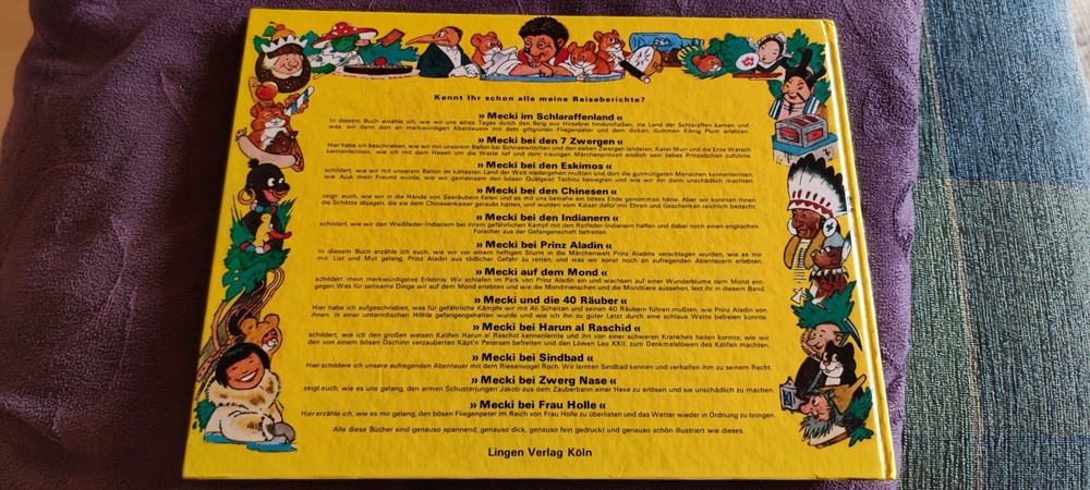 Kinderbuch Mecki bei den N... 1950