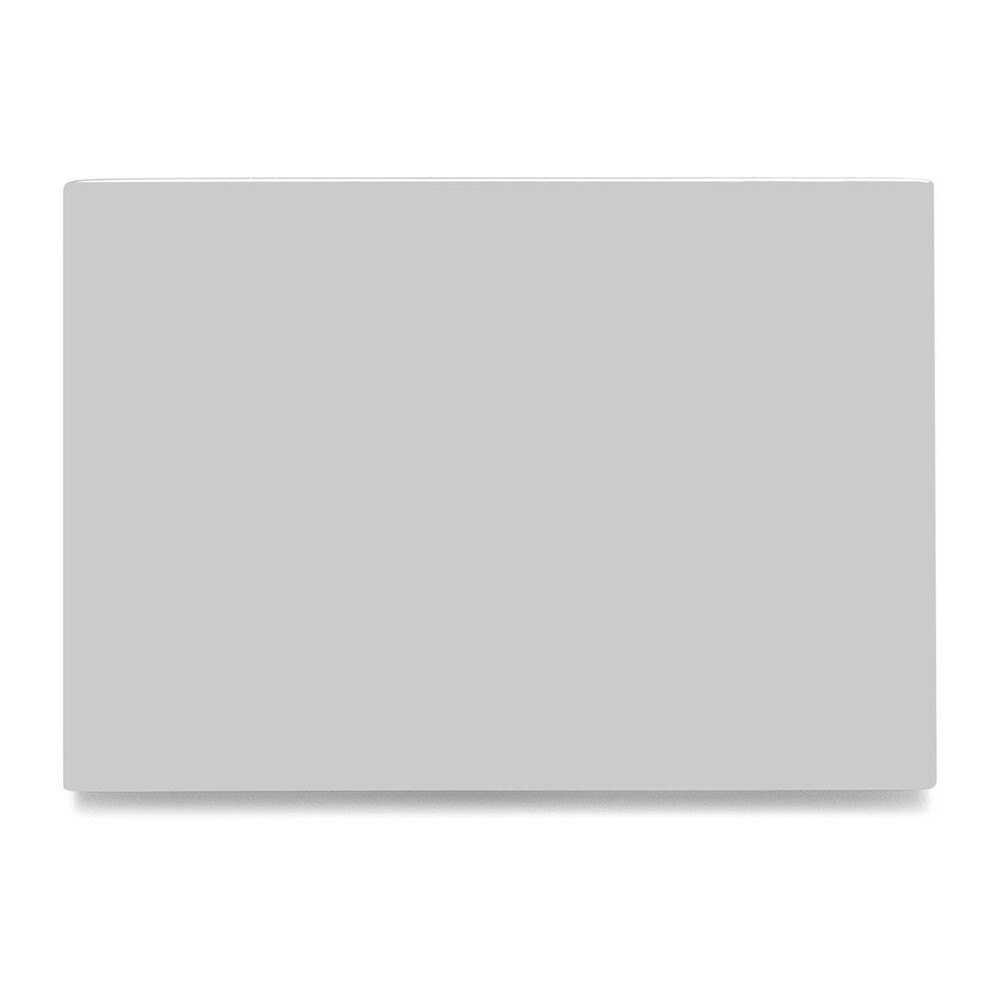 Sterling Silver Infinity Edge Rectangle Engravable Cufflinks