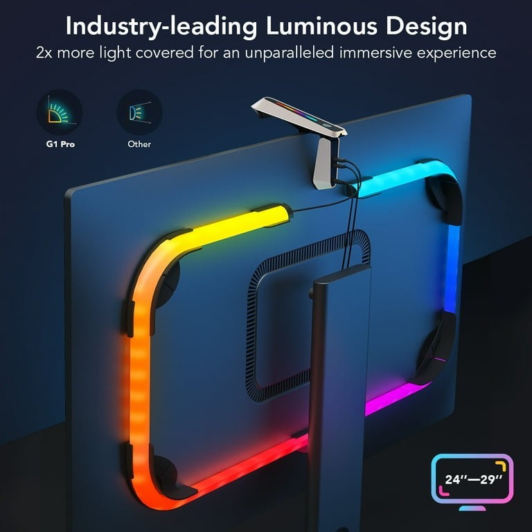 Govee LED Gaming Lights with Light Bar and Camera