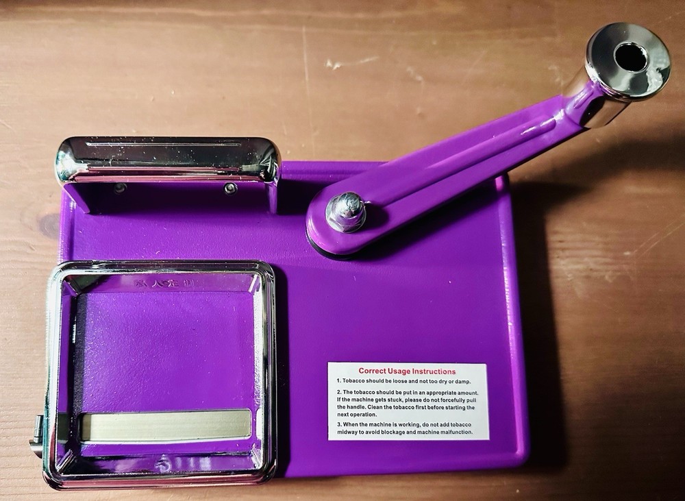 Hand Crank Rolling Machine- Manual Tobacco Rolling Machine-NEW