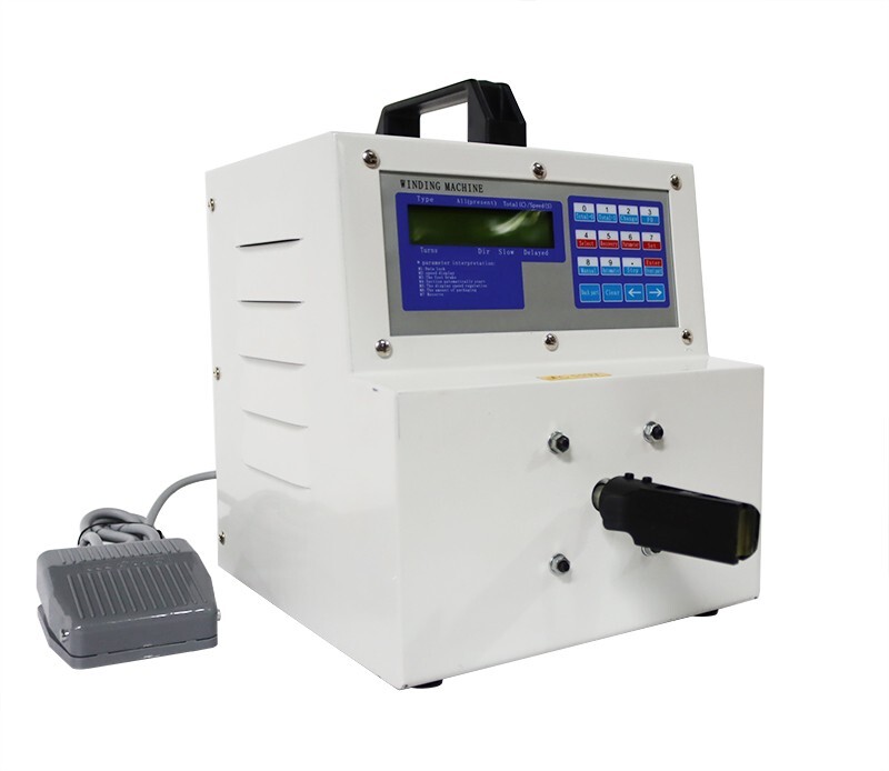 110V Wire Twisting Machine High-Speed Automatic Cable Winding w/LCD Display