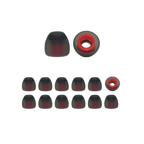 6 Pair silicone rubber earphone tips Plantronics replacement ear tips earbuds