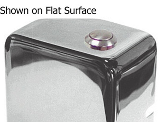 Momentary Push-Button Switch for Motorcycle Handlebars or Flat Surfaces