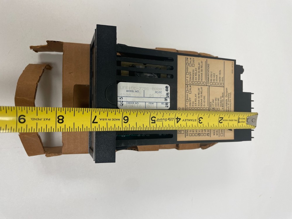 LFE 4500, CE-7701-0000 Digital Panel Meter NOS
