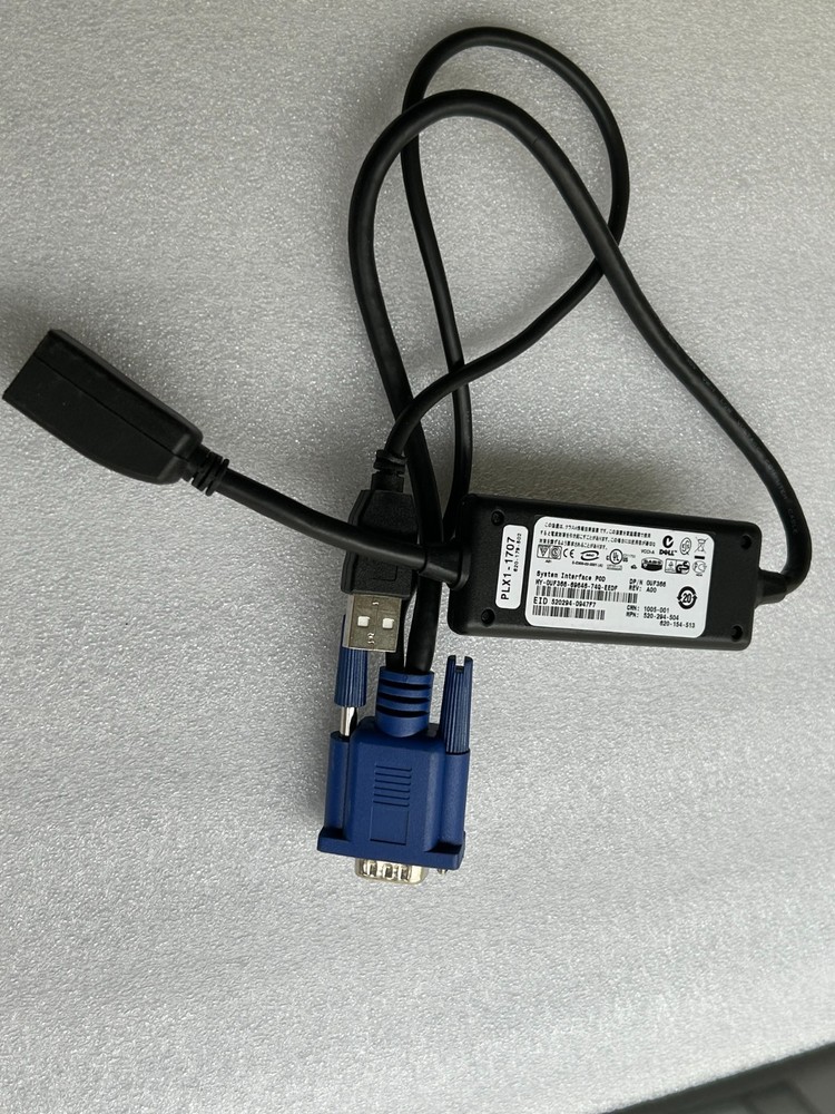 DELL OUF366 Server Interface POD USB Dongle for KVM module OpenBox