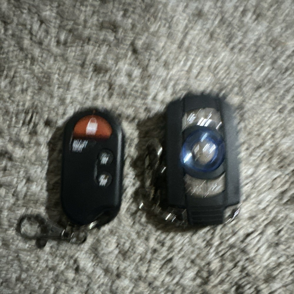 Gold Code Motorcycle Audio & Anti-Theft Alarm System - Speakers + 2 Remotes