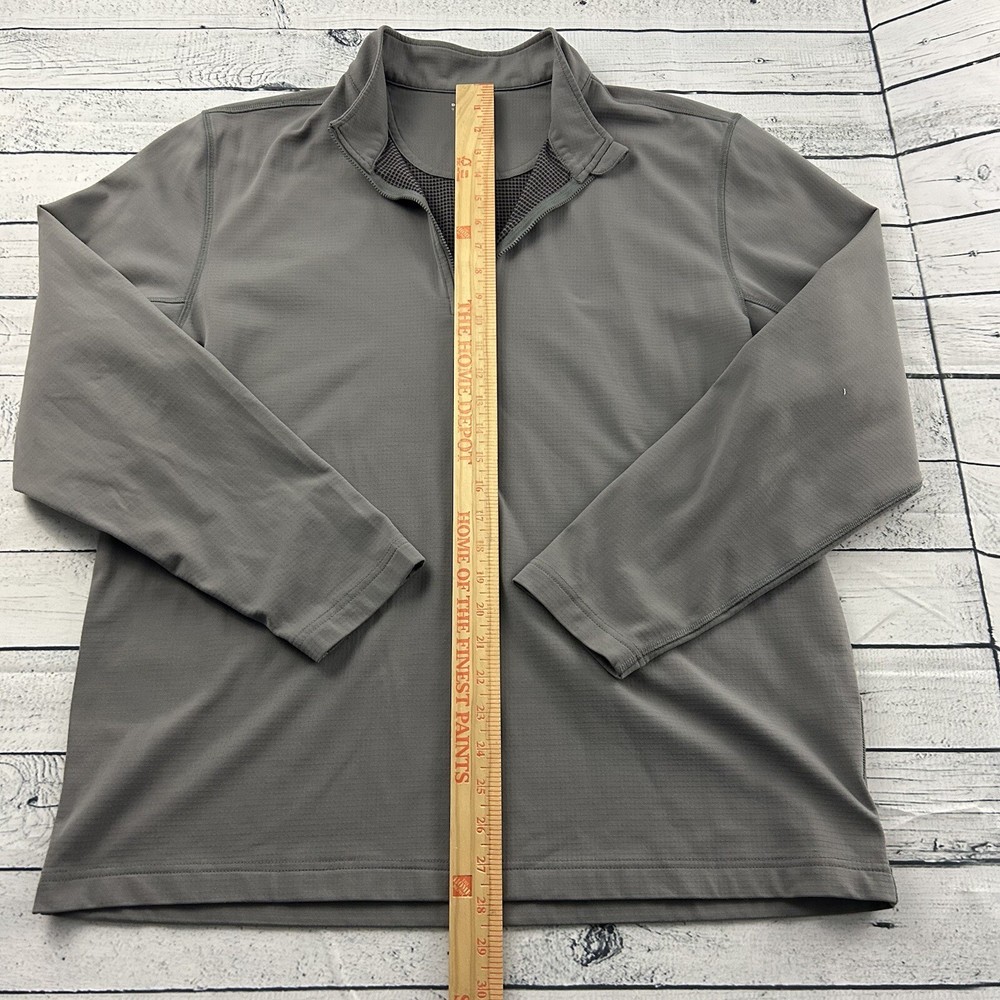 Dunning Golf Thermal Pullover Golf Jacket Men's XL Gray
