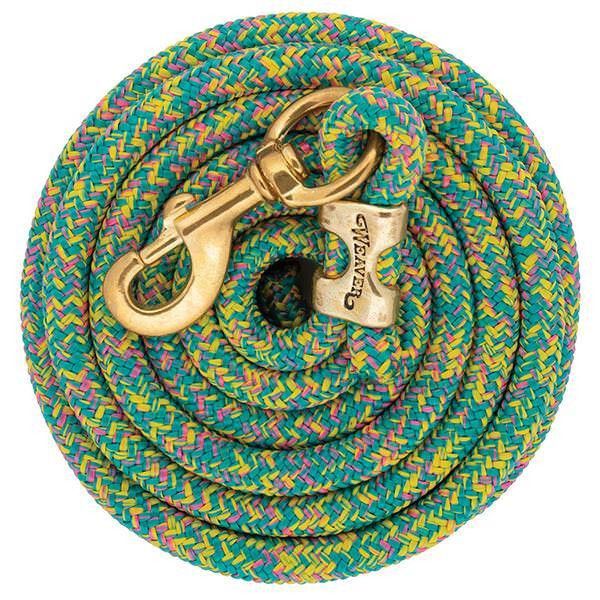 Poly Lead Rope with Solid Brass Snap