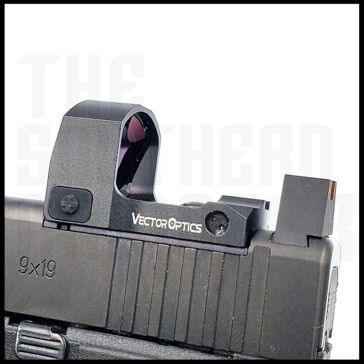 VECTOR OPTICS MICRO RED DOT OPTIC FOR GLOCK 43X MOS 48 MOS MULTI RETICLE & SHAKE