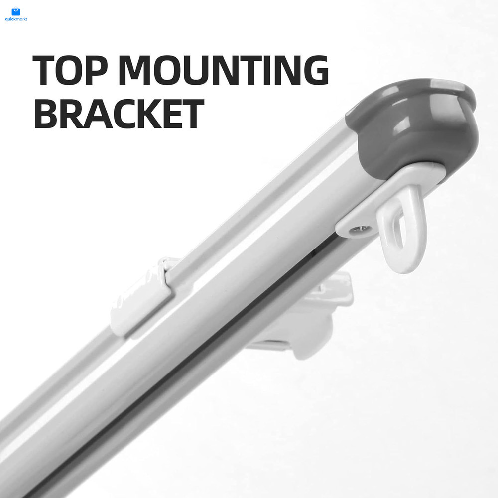 Ceiling Curtain Track Accessories (Ceiling Brackets White