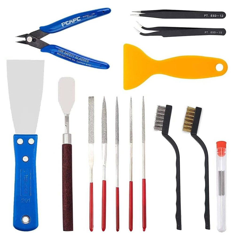 23Pcs 3D Printer Tool Kit, 3D Printer Accessories Removal Tools Includes Nozz...