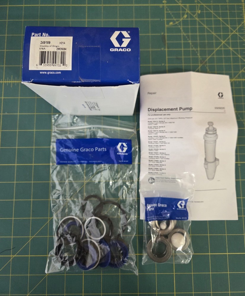 Genuine Graco 249189 Repacking Kit