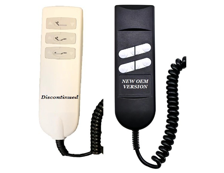Replacement Remote for Sleep Number Flex Fit (New Black) Wired Adjustable Bed