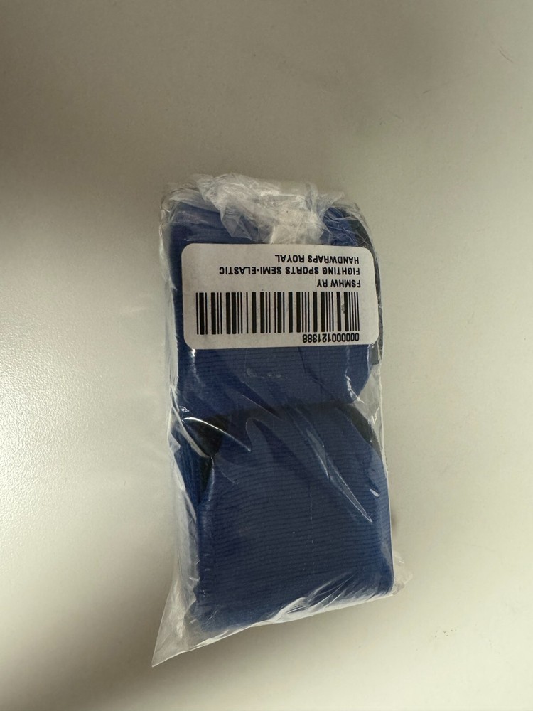 Fighting Semi Elastic 180" Hand Wraps (Available in Black and Blue)