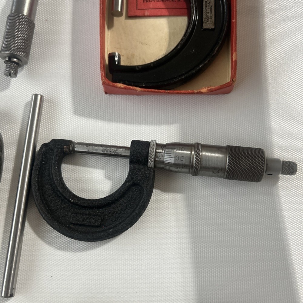Starrett Micrometer Central Scientific Co. Slocomb Micrometer See Description.