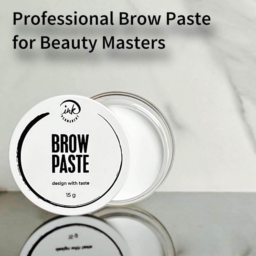 Eyebrow White Mapping Brow Paste [Large 15g Bottle] EyeBrow Mapping Paste PMU