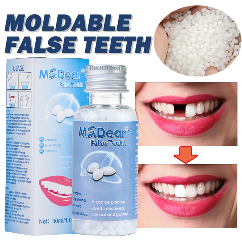 Temporary Tooth Repair Kit Teeth Gaps False Teeth Solid Glue Denture Adhesive