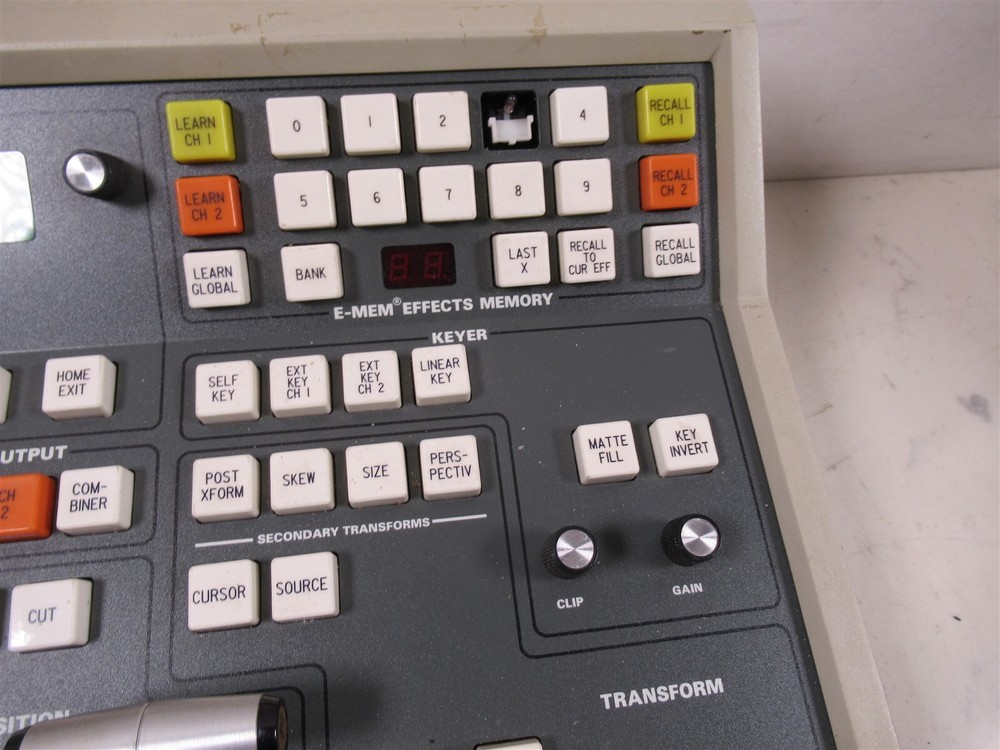 Grass Valley Group DPM700 Digital Streamline Effects Controller Console ZDPM-700