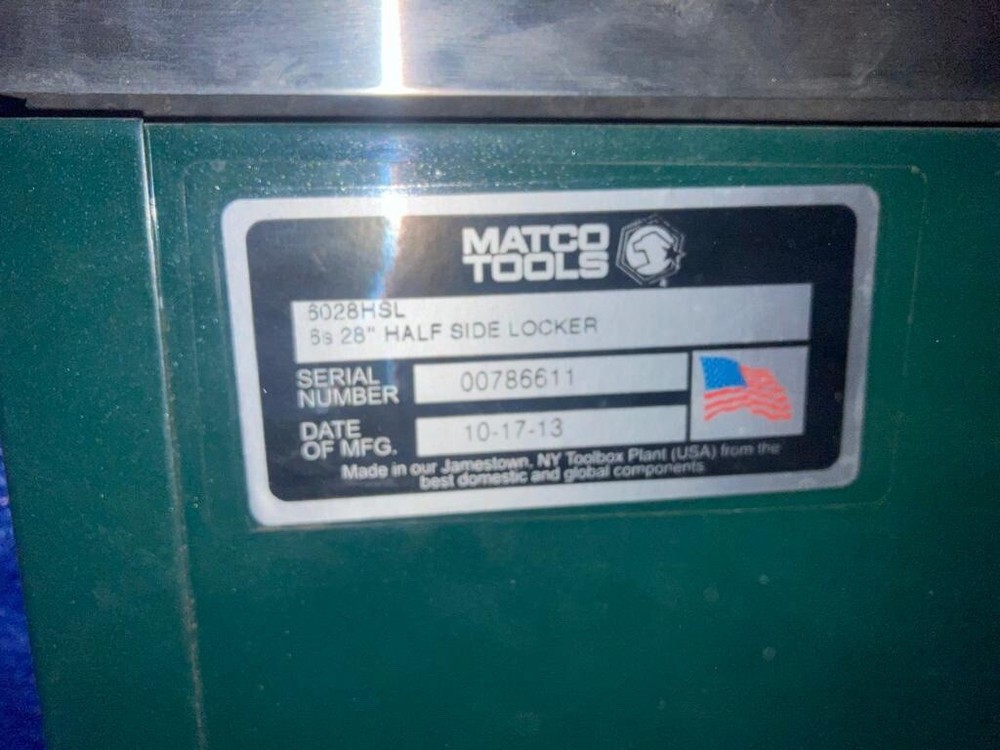 matco tools box used