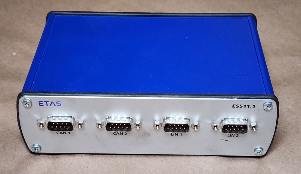ETAS ES511.1 automotive CAN LIN ETH ETK hardware interface module