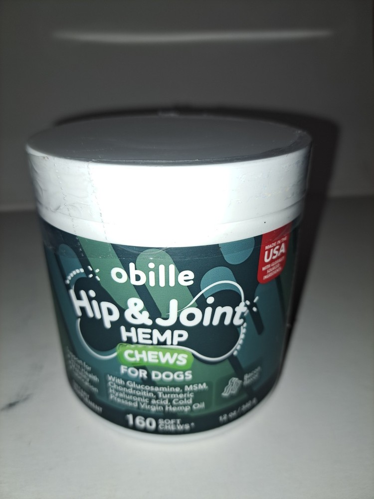 Obille Hip & Joint Hemp 160 Soft Chews