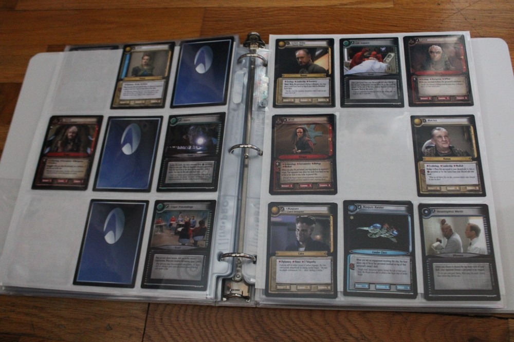 Star Trek CCG 2E Second Edition ENERGIZE INCOMPLETE Lot Set