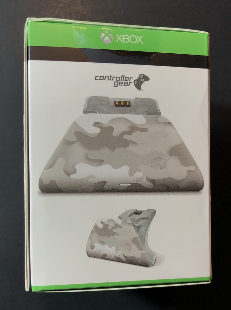 Controller Gear XBOX ONE Pro Charging Stand [ Arctic Camo ] NEW